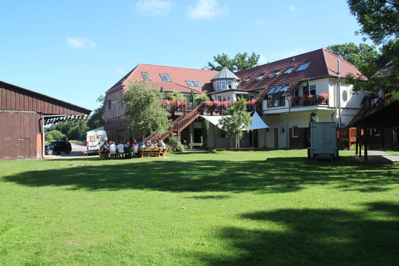 Schloms Hof Lägenhet Waffensen Exteriör bild